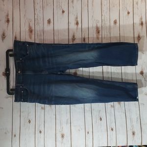 Lucky Brand Boyfriend Cropped Jeans - Size 18